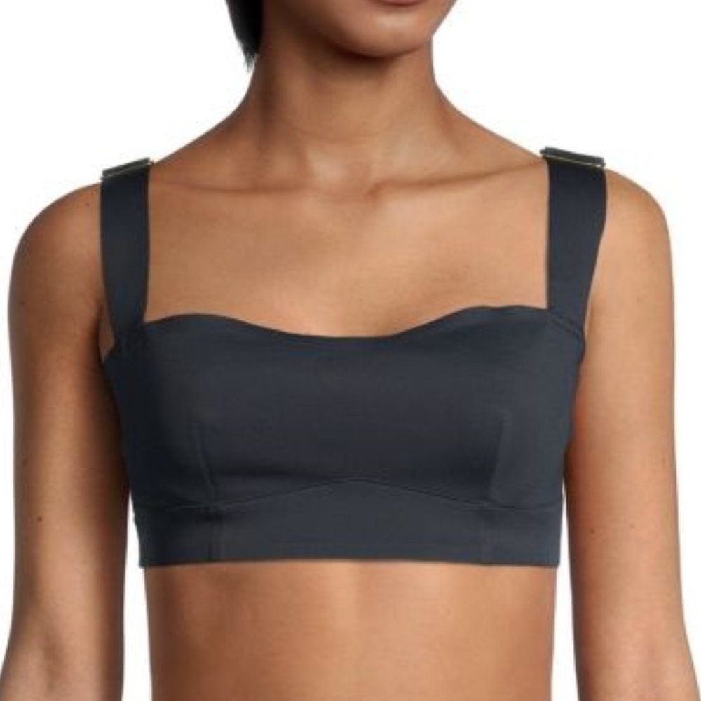 Free People Naomi Underwire Longline Bra, Size XS, Black, New - Picture 2 of 6